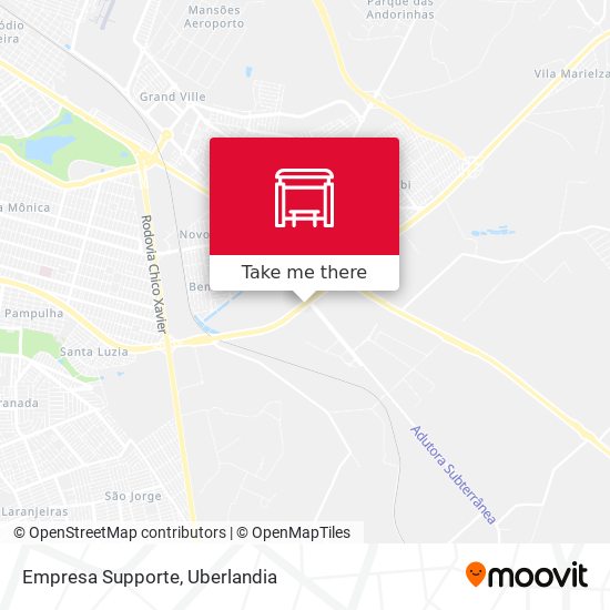 Empresa Supporte map