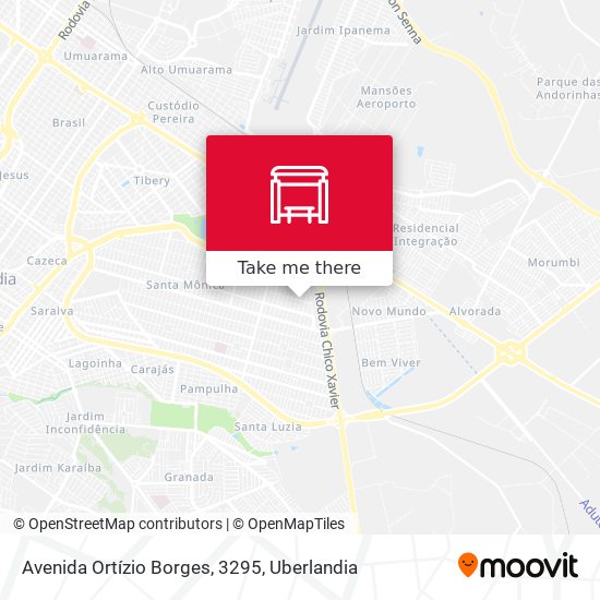 Avenida Ortízio Borges, 3295 map