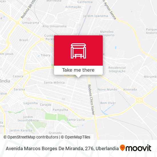 Avenida Marcos Borges De Miranda, 276 map