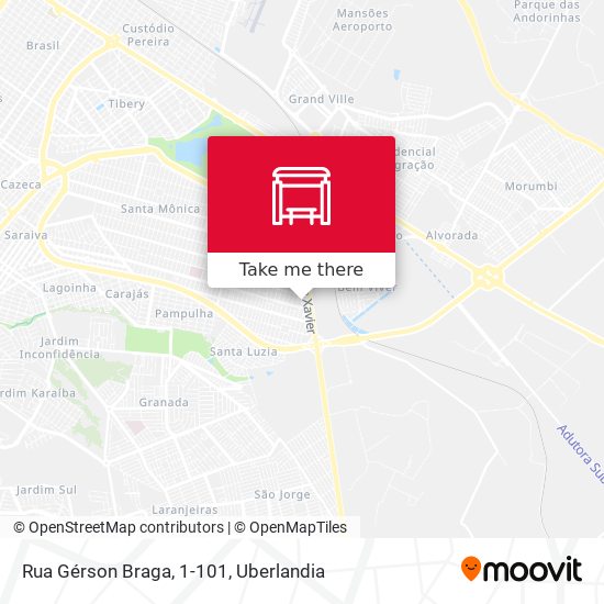 Rua Gérson Braga, 1-101 map