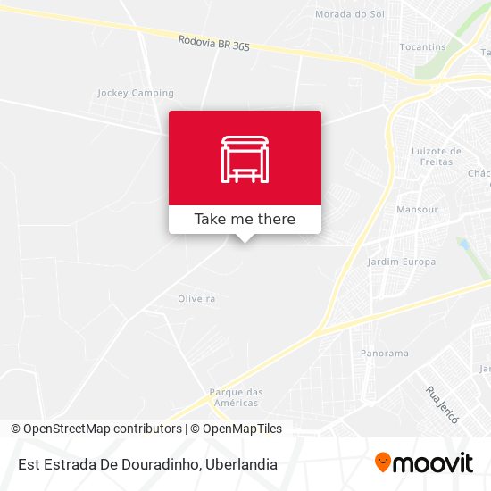 Est Estrada De Douradinho map