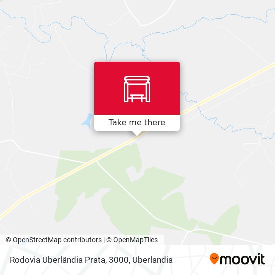 Rodovia Uberlândia Prata, 3000 map
