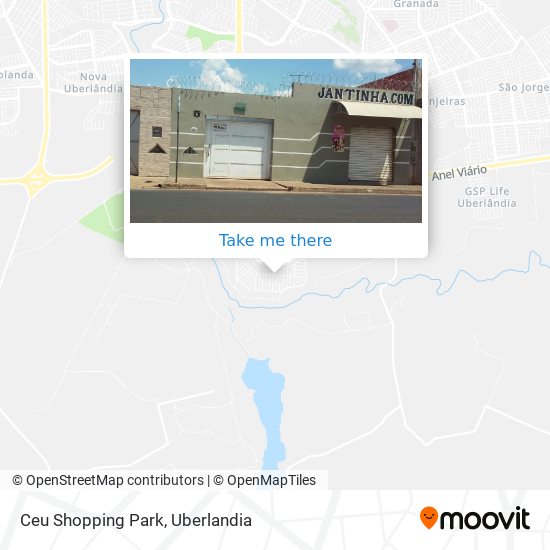 Ceu Shopping Park map