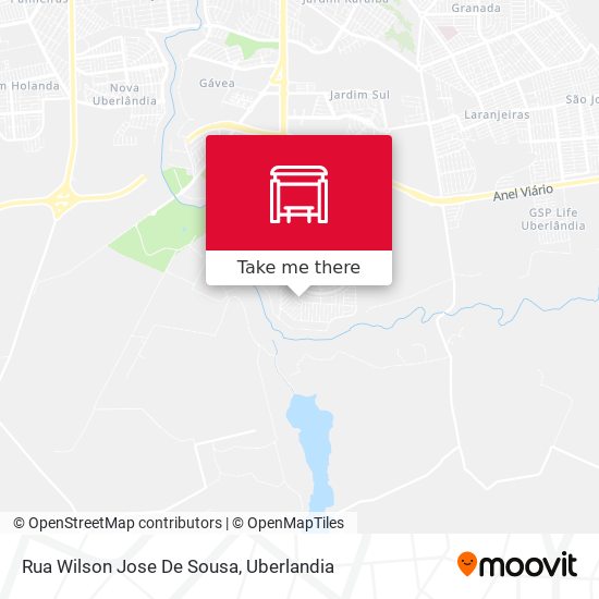Rua Wilson Jose De Sousa map