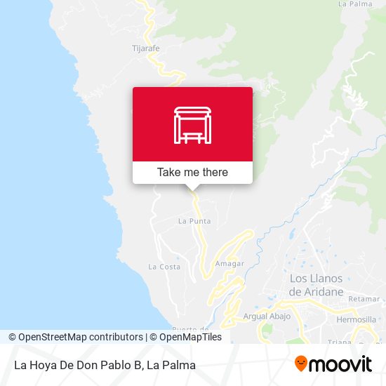La Hoya De Don Pablo B map