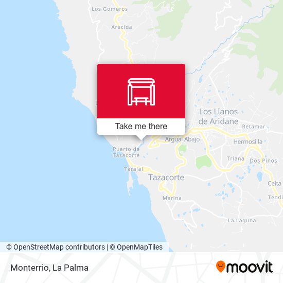 Monterrio map