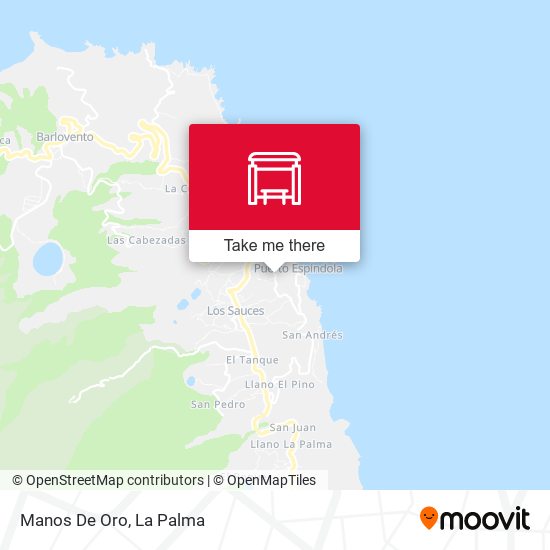 Manos De Oro map