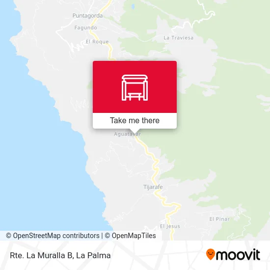 Rte. La Muralla B map