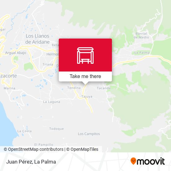 Juan Pérez map