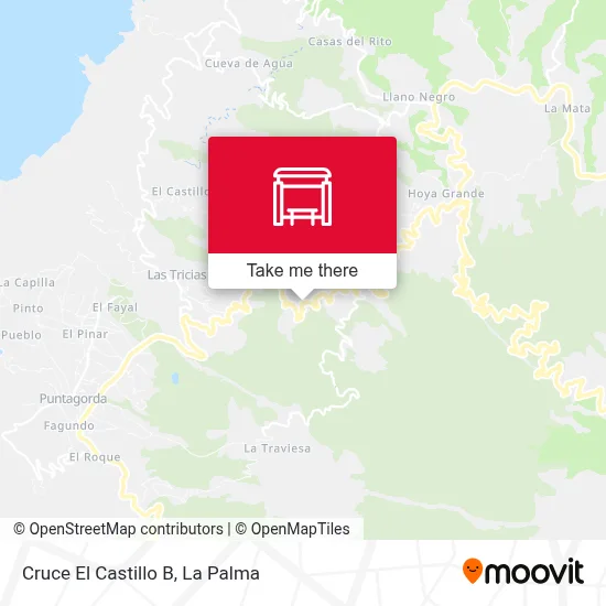 Cruce El Castillo B map