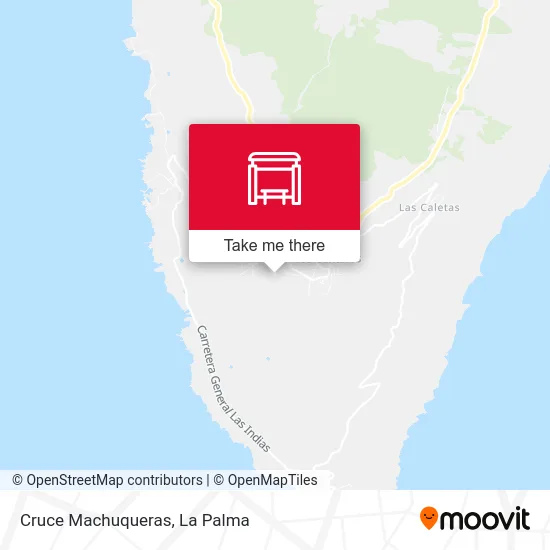 Cruce Machuqueras map