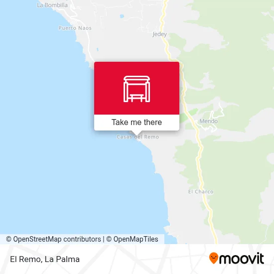 El Remo map