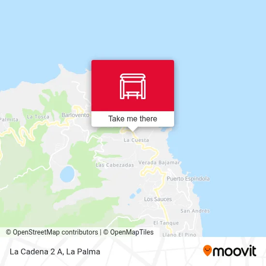 La Cadena 2 A map