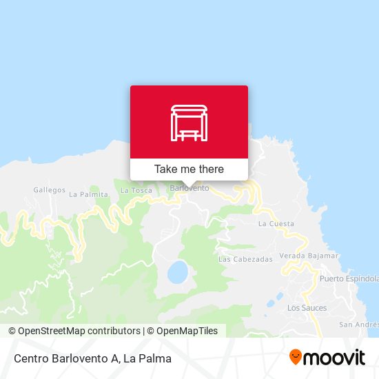 Centro Barlovento A map