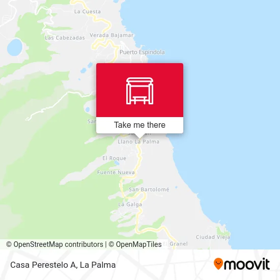 Casa Perestelo A map