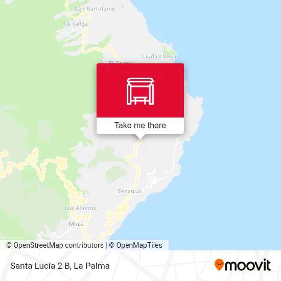 Santa Lucía 2 B map