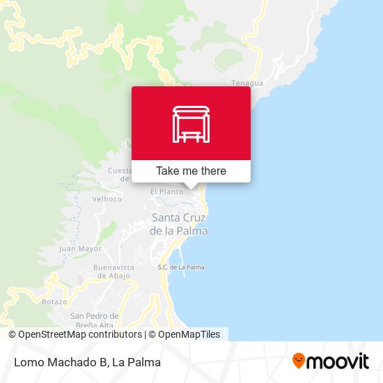 mapa Lomo Machado B