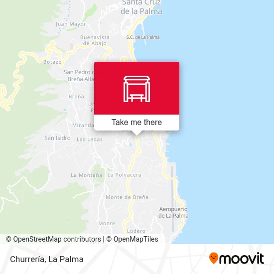 Churrería map
