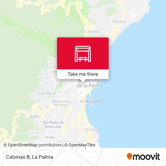 Calsinas B map