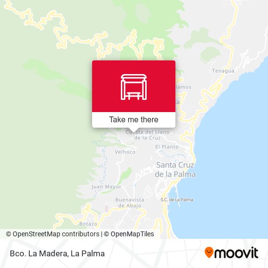 mapa Bco. La Madera B