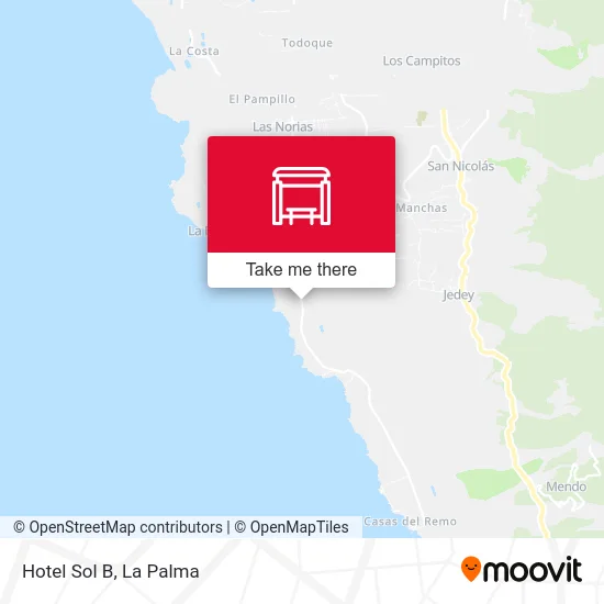 Hotel Sol B map