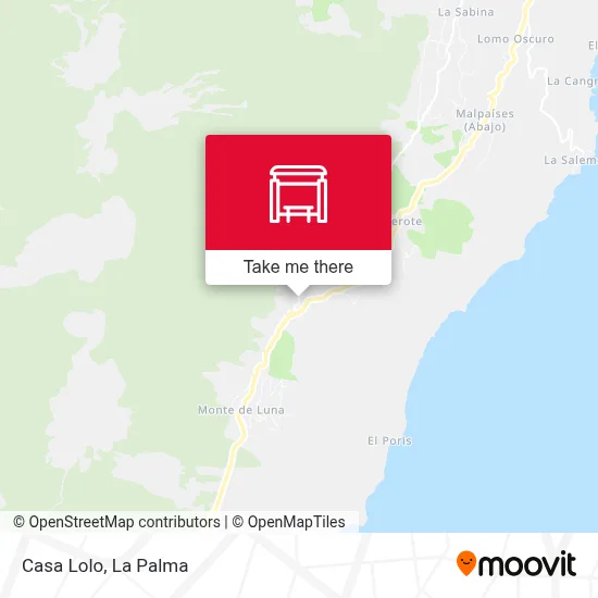 Casa Lolo map