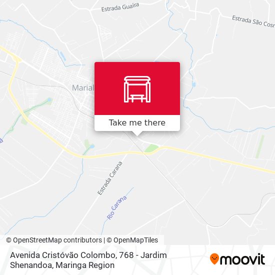 Avenida Cristóvão Colombo, 768 - Jardim Shenandoa map