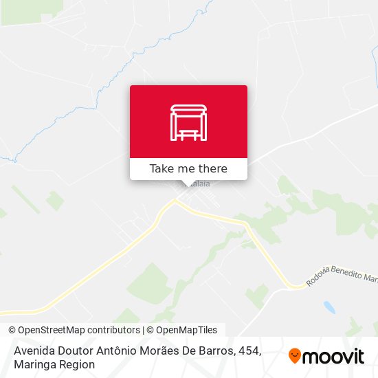 Mapa Avenida Doutor Antônio Morães De Barros, 454