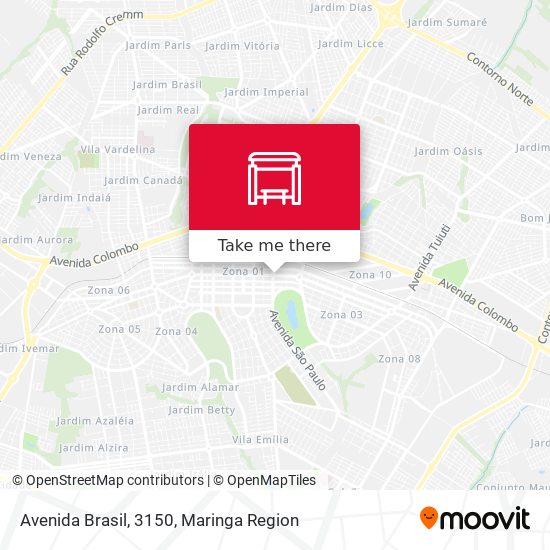Mapa Avenida Brasil, 3150
