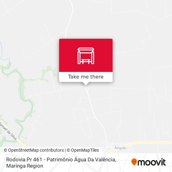 Rodovia Pr 461 - Patrimônio Água Da Valência map