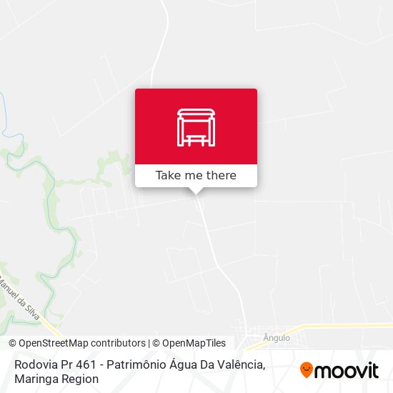 Rodovia Pr 461 - Patrimônio Água Da Valência map