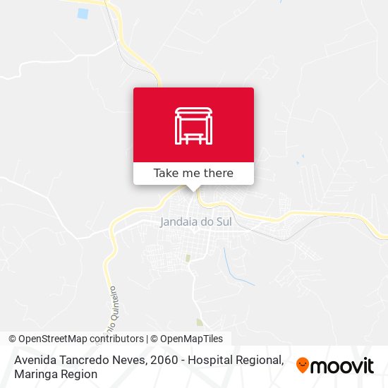 Mapa Avenida Tancredo Neves, 2060 - Hospital Regional