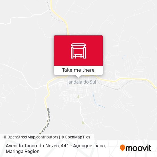 Avenida Tancredo Neves, 441 - Açougue Liana map