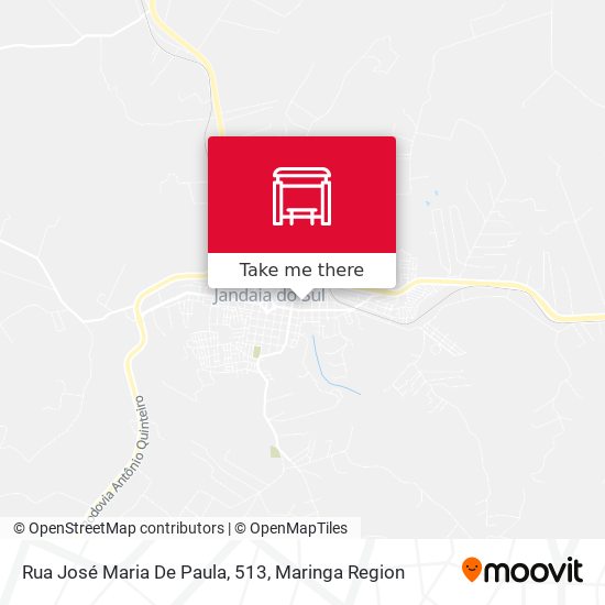 Mapa Rua José Maria De Paula, 513