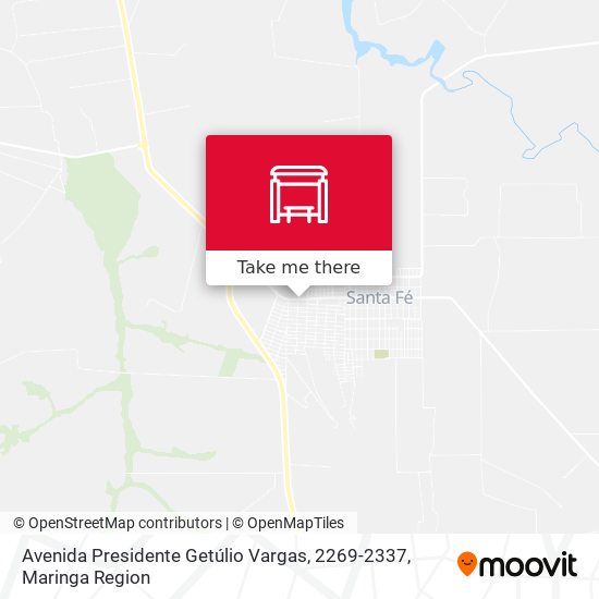 Mapa Avenida Presidente Getúlio Vargas, 2269-2337