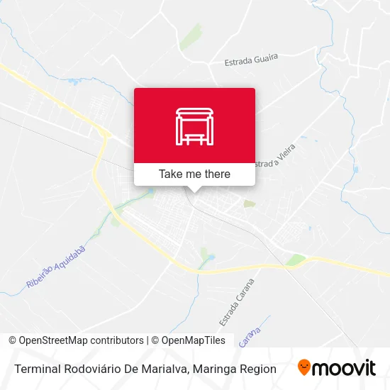 Terminal Rodoviário De Marialva map