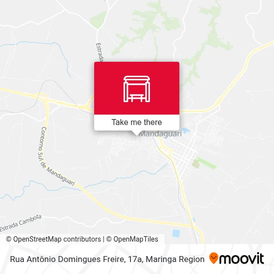 Rua Antônio Domingues Freire, 17a map