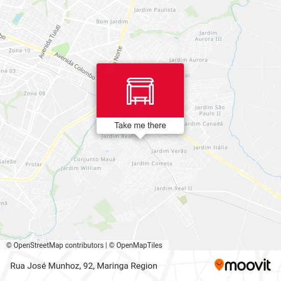 Rua José Munhoz, 92 map