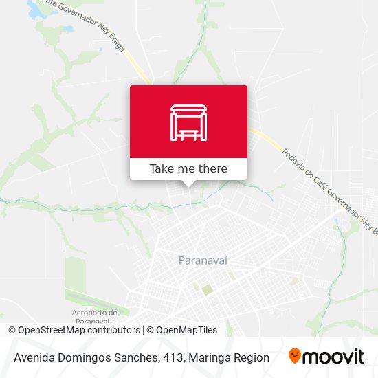 Mapa Avenida Domingos Sanches, 413