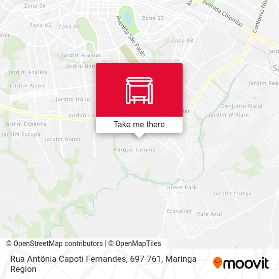 Rua Antônia Capoti Fernandes, 697-761 map