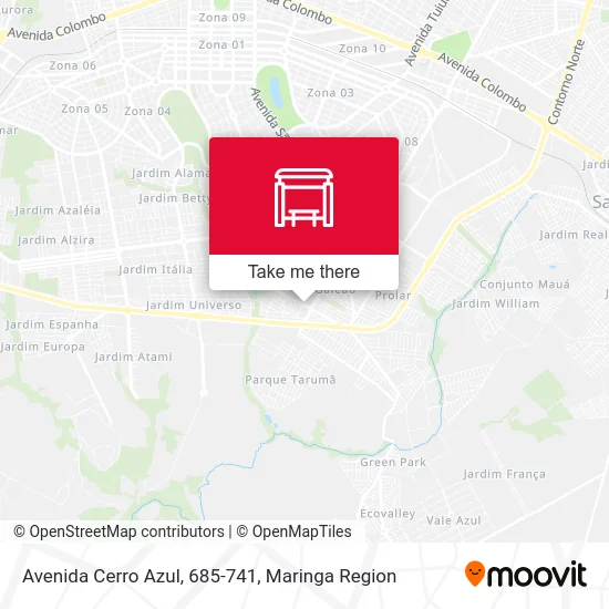 Avenida Cerro Azul, 685-741 map