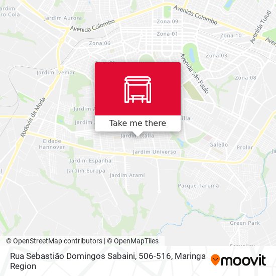 Rua Sebastião Domingos Sabaini, 506-516 map