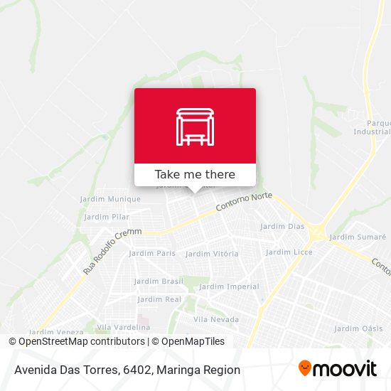 Avenida Das Torres, 6402 map