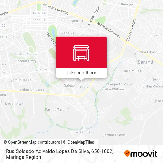 Rua Soldado Adivaldo Lopes Da Silva, 656-1002 map