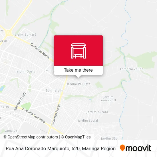 Rua Ana Coronado Marquioto, 620 map