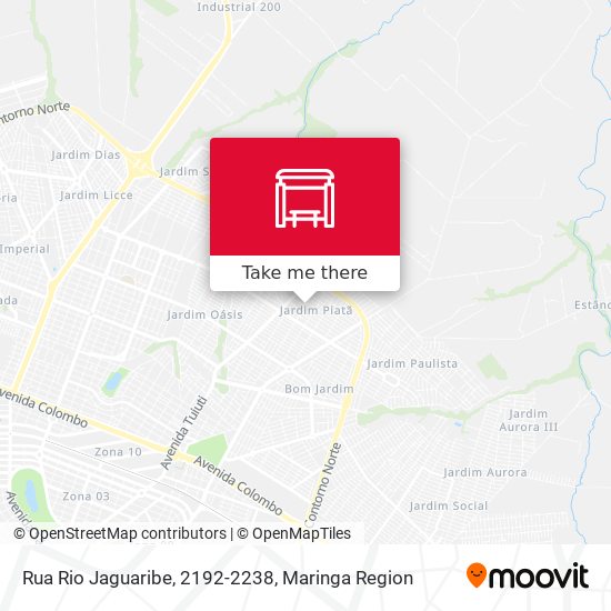Rua Rio Jaguaribe, 2192-2238 map