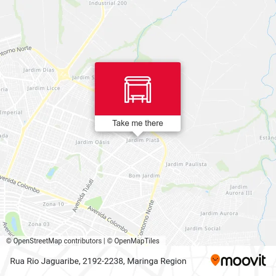 Rua Rio Jaguaribe, 2192-2238 map