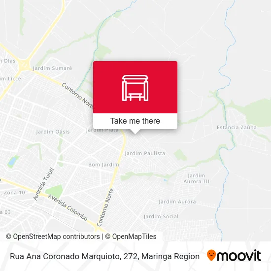Rua Ana Coronado Marquioto, 272 map