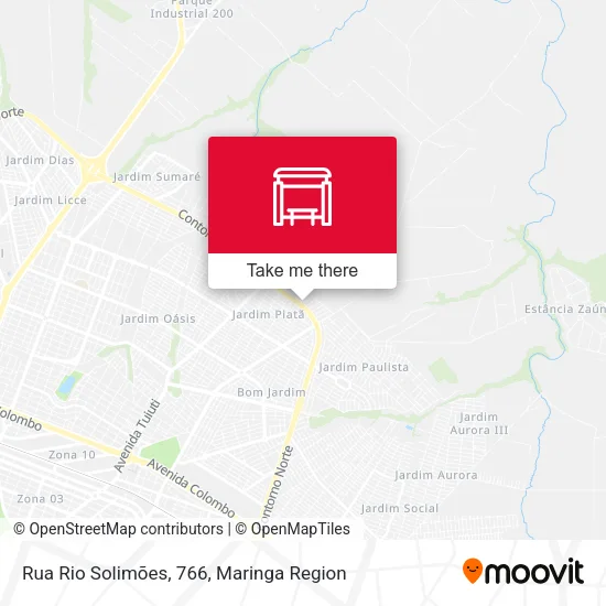 Rua Rio Solimões, 766 map