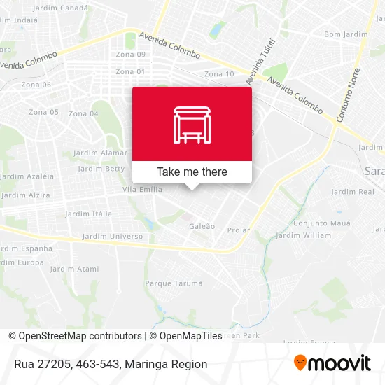 Rua 27205, 463-543 map
